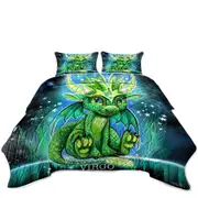 Boys Cute Virgo Lil Dragon Coverlet