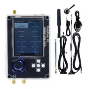 For HackRF One R9 V1.8.X + Upgraded for PortaPack H2 3.2Inch LCD SDR Radio + Shell Assembled + Anten Black