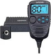 Oricom DTX4200XP IP54 Dual Receive Controller Speaker Mic UHF CB Radio - Two Radios in One, Receive Listen Two Different Channels Same Time, IP54 dust Splash Resistant, Memory, Colour Display, Duplex