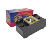 Automatic Card Shuffler Battery Operated 2 Deck Electric Shuffling Machine for Poker Home Bedroom Office