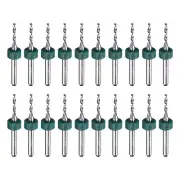20pcs Micro PCB Drill Bits 1.65mm Tungsten Steel for CNC Engraving