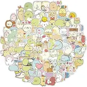100 Packs Sumikkogurashi Stickers Water Bottles Laptop Phone Motorcycle Computer Guitar Skateboard Hydroflasks Anime Vinyl Sticker Waterproof Aesthetic Trendy Decals for Teens Girls Adults