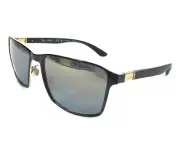 Ray-Ban Sunglasses LITEFORCE RB3721CH 187/J0 Black on Arista Blue Gold Chromance