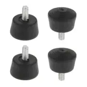 4x Tripod Rubber Feet Monopod Foot with 1/4 Thread Screw for Nikon Sony