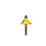 ECONOCUT Router Bit TCT Chamfering 45-Degree 32mm 1/4inch -Shank EY 916 B