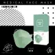 川鈜 4D韓版3層立體醫用口罩-雙鋼印-都會綠10片/盒X2