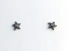 Sterling silver small starfish stud earrings-star, fish, ocean, tidepool, marine
