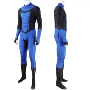 Invincible Season 3 Mark Grayson Suit Cosplay Costume Jumpsuit Halloween w/ Mask