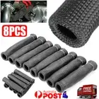 8X 1200℉ Spark Plug Wire Heat Sleeve Protector Boots Cover For LS1/LS2