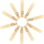 Labymos Elementary Bb Clarinet Reeds Strength 3.0 for Beginners, 10pcs/ Box
