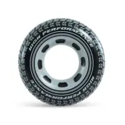 Intex Round Black Giant Tire Inflatable 91cm Swimming Float Pool Tube Kids 9+