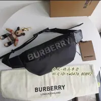 在飛比找蝦皮購物優惠-二手免運 BURBERRY 博柏利 Sonny 黑色 尼龍 