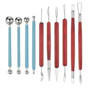 10 Pcs Clay Sculpting Tool Kit, Polymer Clay Tools Set, Blue