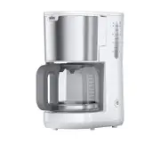 Braun PurShine KF1500WH Drip Coffee Maker White