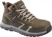 Avenger Thresher Work Boots Womens 9.5 Brown Leather Waterproof Alloy Toe ZPO680