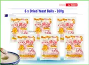 6 x Chinese Dried Yeast Balls for Sweet Rice Wine (10 Balls/bag)