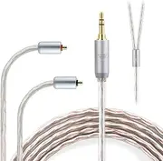 okcsc IPX to 3.5MM 4 Core Upgraded Replacement Headphone Cable Earphones Cable for ETYMOTIC EVO UE Premier WESTONE PRO X Series 3.94FT