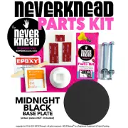 STOP THE HURT! BLACK NEVERknead PARTS KIT Polymer Clay Conditioning Tool - Premo