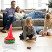 Inflatable Ring Toss Game for Kids Patch Repair Kit Witch Hat Pool Toys