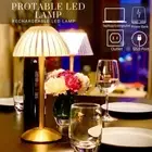 Nordic Crystal Table Lamp Touch Sensor Bedside Lighting Decoration Desk Lamps