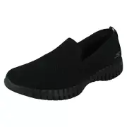 Ladies Skechers Go Walk Smart - Believe 124296 Black Slip On Trainer