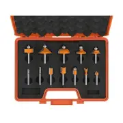 CMT 800.503.11 12-Piece Router Bit Set, 1/4-Inch Shank