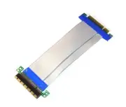 PCI-E Express 8X Riser Card with Flexible Crypto Mining Cable 12 Inches