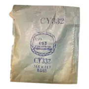 Germanow-Simon Mach (GS) CY332 Watch Crystal 14.6x14.1 NOS Part Flexo Ross
