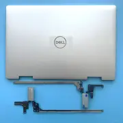 New For Dell Inspiron 15 5582 5591 15.6" 2 in 1 0FJ6RR Lcd Back Cover + Hinges