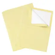 12.6"x9.8" Jewelry Cleaning Cloth, 2 Pack Polishing Cloth Double Layer, Yellow