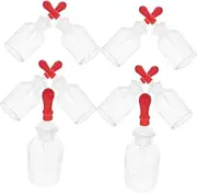 JUMPLAWN 60ml Glass Dropper Bottles 10 Pack Oil Jars with Droppers Perfect for Diy Essential Oils Beauty Treatments and Labs