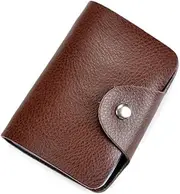 [Tadipri] Car registration certificate cover ID cover folder for vehicle registration certificate cover made in Germany (brown), brown