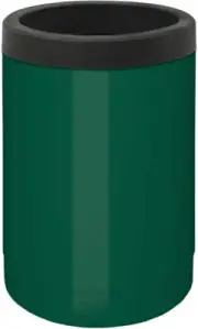 True North Insulated Can Cooler, Fits All 12 oz Cans and Bottles, Sport Green