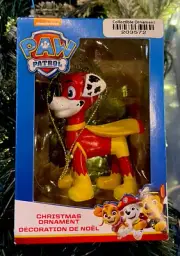 2024 Nickelodeon Paw Patrol Christmas Tree Ornament Marshall Red Dog Dalmatian