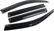 FUWKAIZS Car Window Visors Compatible for Suzuki Swift A2L 2017~2023 Rain Snow Guards Windshields Trims Deflector Covers Auto Accessories