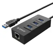 Orico HR01 -U3 3 Port USB3.0 Hub with Gigabit Ethernet Converter