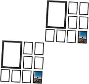 SEWACC 2sets Photo Frame Matting Pre Cut Picture Mat Board DIY Picture Frame Matting Artwork Photo Display Backing Home Decor Pad 10pcs*2