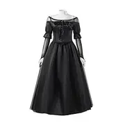Beetlejuice Horror Movie Ghost Bride Lydia Deetz Dress Women's Punk Gothic Horror Party / Evening Wedding Party Masquerade Easy Carnival Costume
