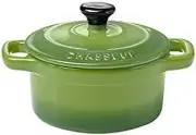 Chasseur La Cuisson Mini Cocotte, 10 X 9 Cm / 300 Ml Capacity, Apple