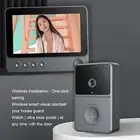 Wireless Video Door Bell Bluetooth Phone Intercom System Monitor Doorbell Camera