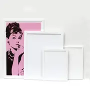 Wooden Square, White Photo frame, White picture frame, 8x8", 10x10", 12x12", 16x