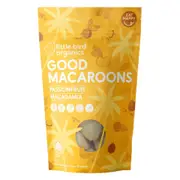 Organic Little Bird Organics Good Macaroons Passionfruit and Macadamia – Fresh, healthy organic delivery | Doorstep Organics.