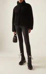 [Moncler] Base Layer Wool-Blend Leggings