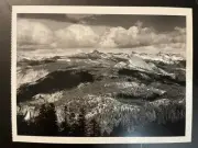 POSTCARD ANSEL ADAMS PHOTO CALIFORNIA, YOSEMITE, NAT’L PARK- HIGH SIERRA, 1935