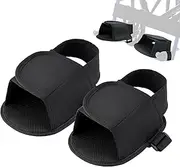 Wheelchair Foot Straps, Restraint Shoes For Elderly, 2 Pack Anti-Fall Adjustable Footrest Attachment For Elderly Disabled Adults Mobility Recover