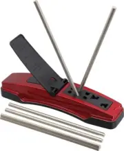 Lansky Master's Edge Diamond Sharpener 3-Radius Triangular Rod Medium/Fine Grit