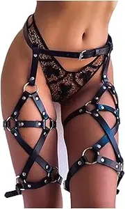 [CAMIXGQN] Sexy Leg Harness Garter Belt Suspender Stockings Thigh Garter Accessories