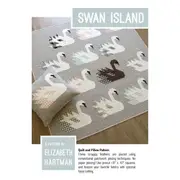 Swan Island Quilt and Pillow Pattern By Elizabeth Hartman Quilting Sewing Craft