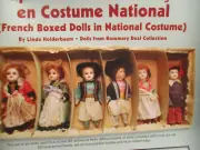 4pg French Boxed Dolls in National Costume Doll History Article / Holderbaum