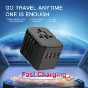 Universal Travel Charger Fast Charging USB Type C Adapter Worldwide QC18W PD20W